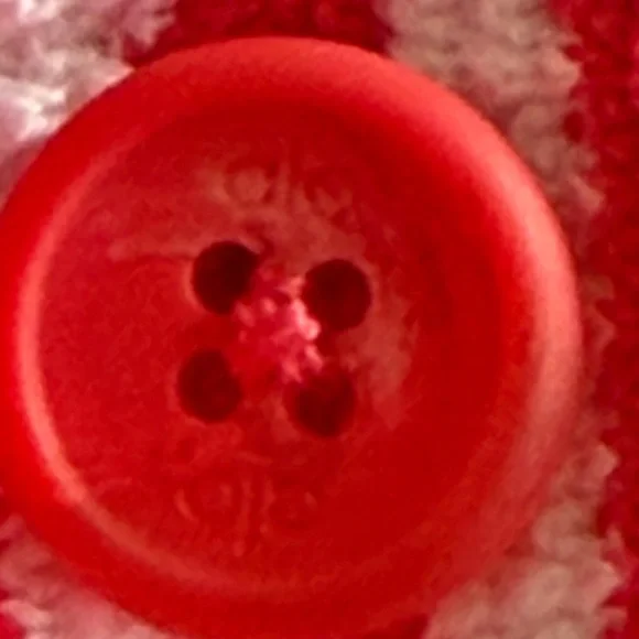 ALO Yoga Red V-Neck Cardigan tennis club v-neck large - Picture 7 of 7